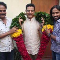 Raja Raja Chozhanin Porvaal Team Greeted Kamal Haasan for Getting Padma Bhushan Award Photos | Picture 702924